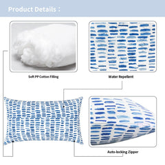 TWLEAR lumbar pillows styled on a patio sofa for comfort and coordinated décor