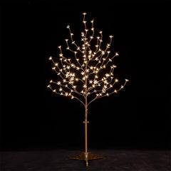 TYBEEU front view of 4ft tree showing full blossom glow and elegant shape
