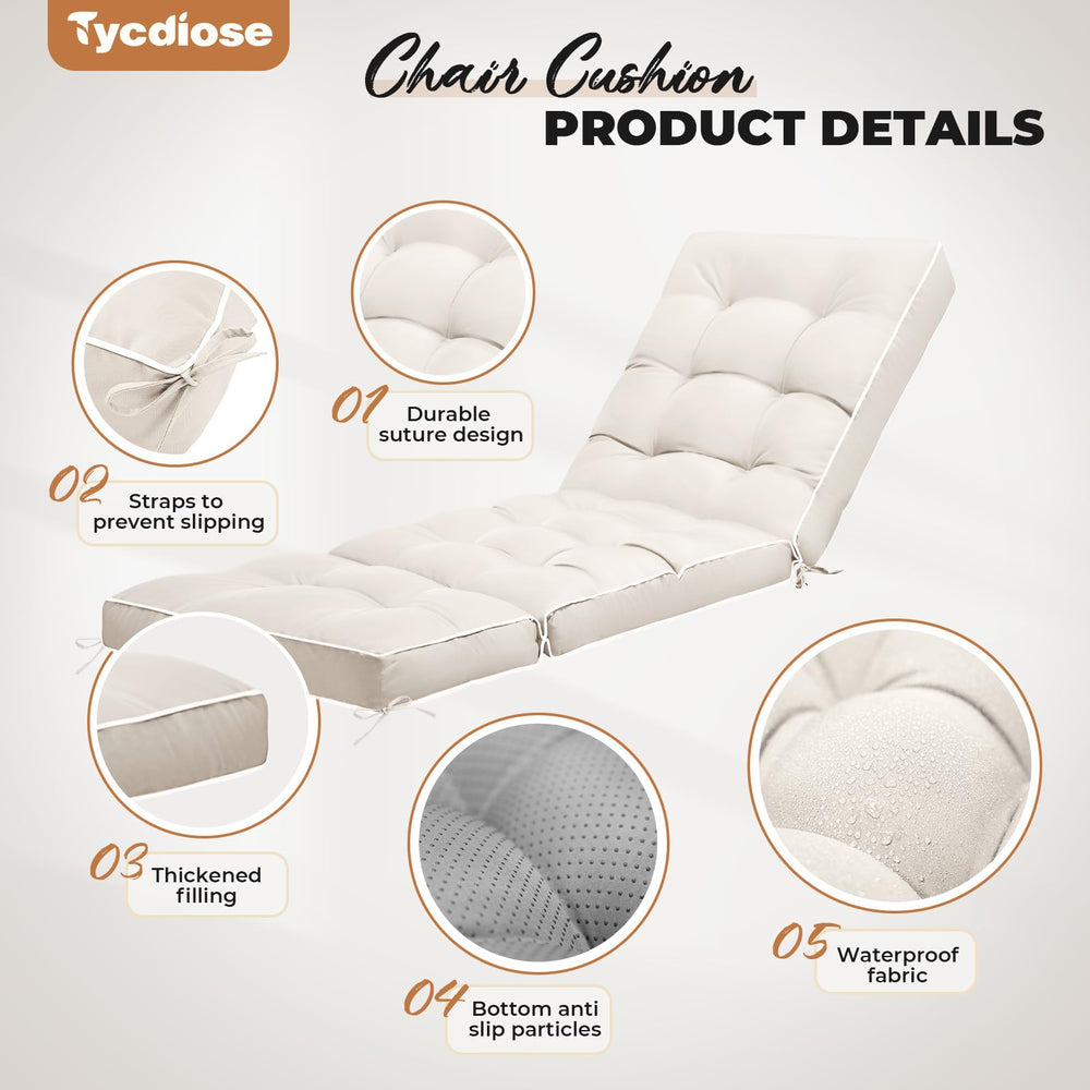 Tycdiose on patio lounge beside pool illustrating outdoor style and relaxation