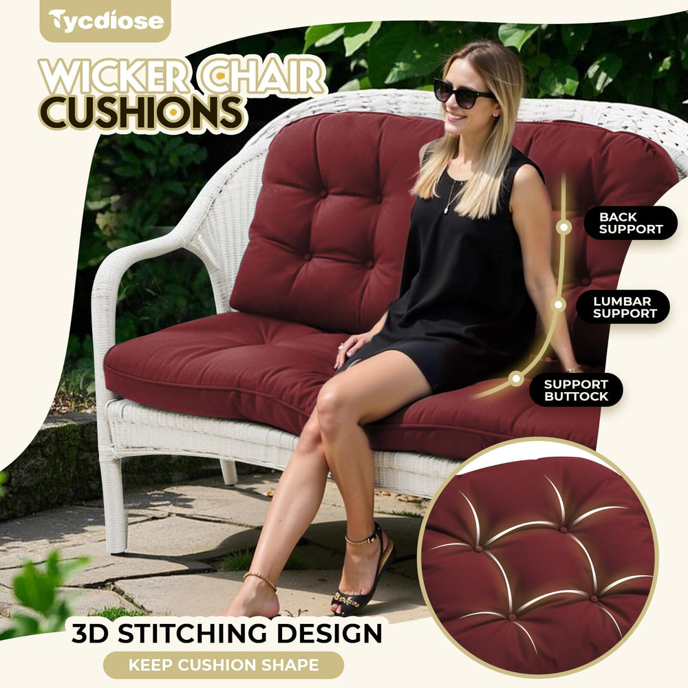 Tycdiose cutaway showing 4-inch high-density foam core for lasting comfort
