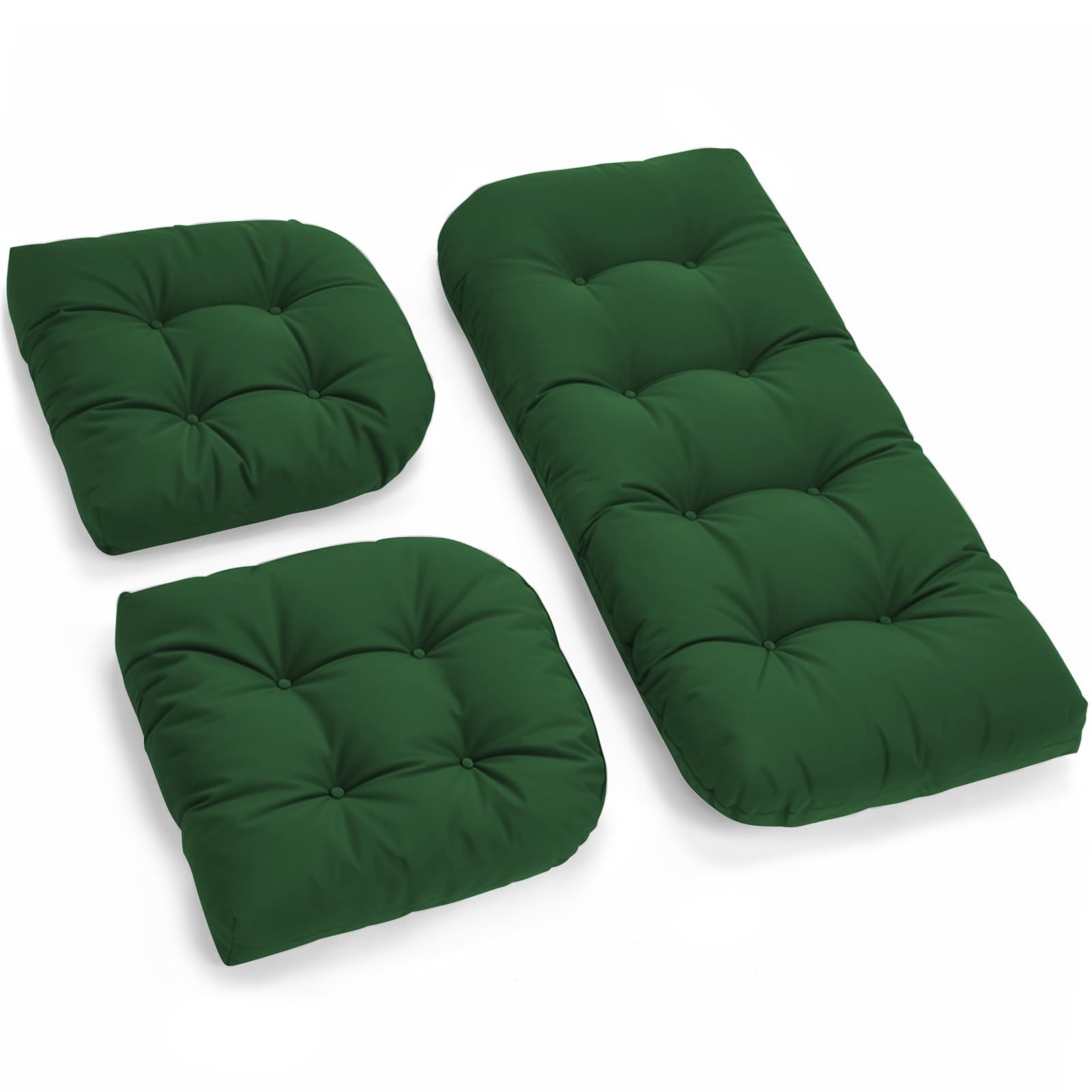 Tycdiose front view on loveseat showing neat fit and comfort