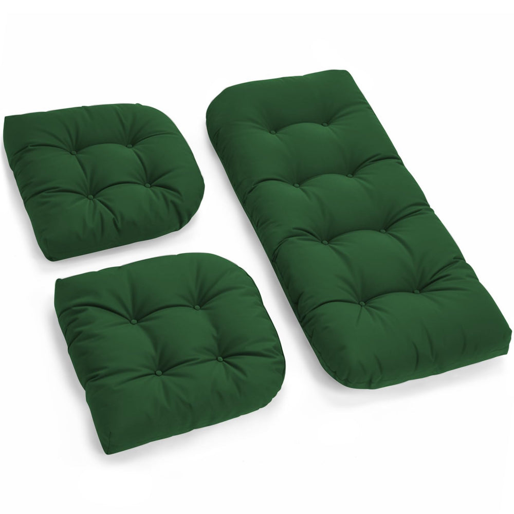 Tycdiose front view on loveseat showing neat fit and comfort