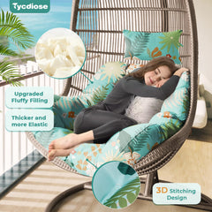 Tycdiose headrest detail showing pillow support for neck comfort