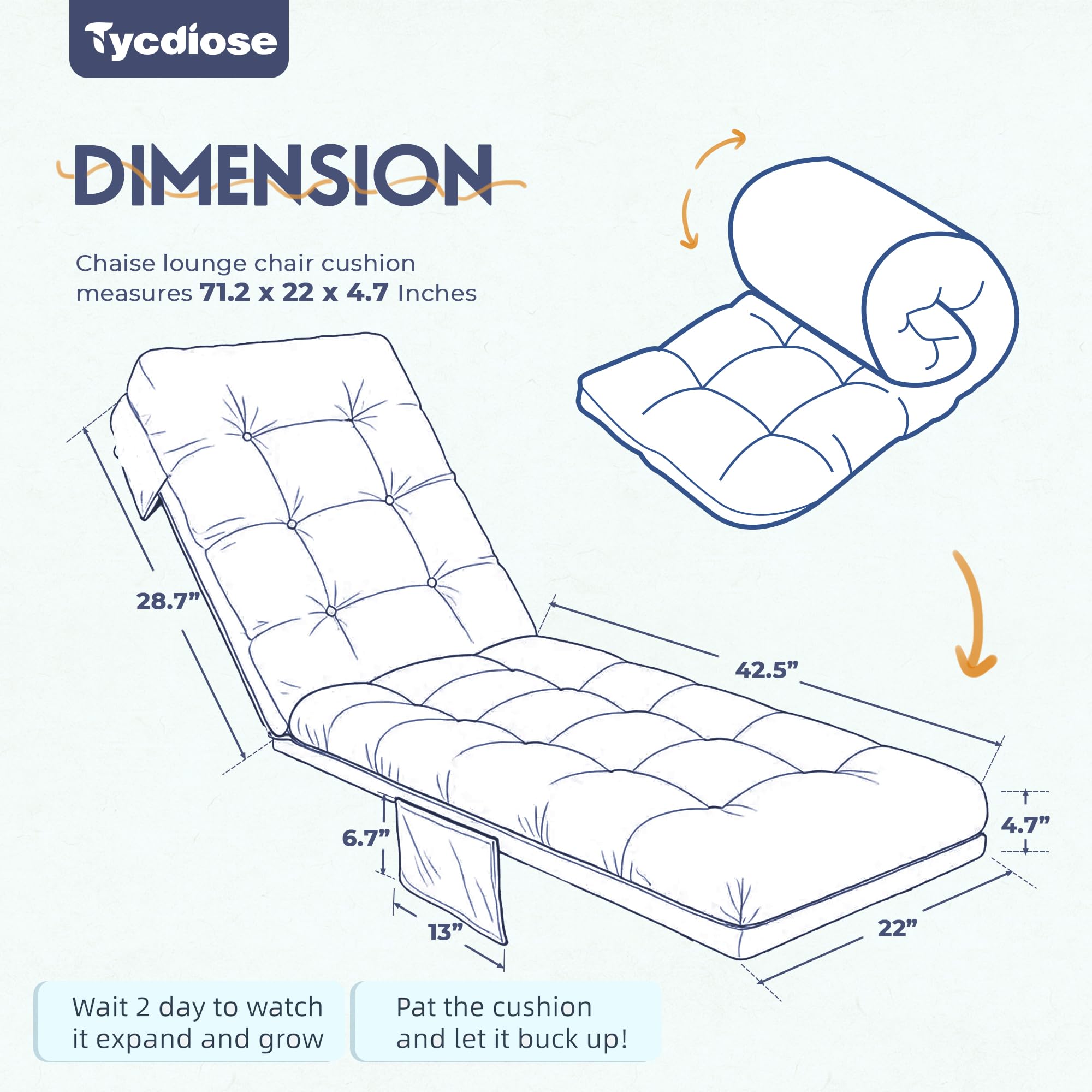 Tycdiose close-up of waterproof oxford fabric showing durable texture and easy cleaning