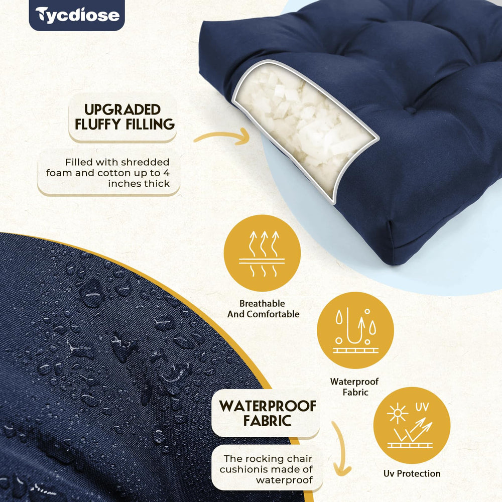 Tycdiose vacuum-packed cushions unboxed and expanding to restore loft