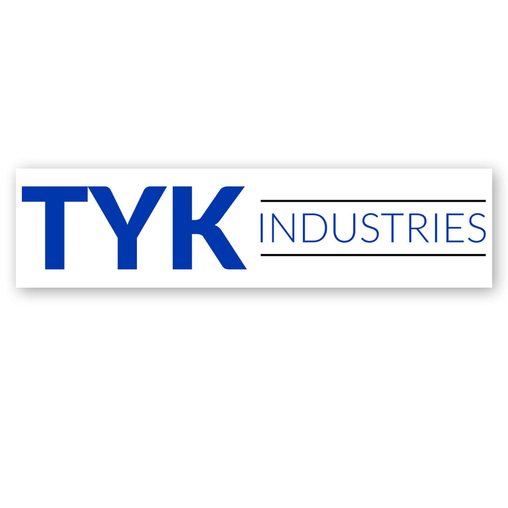 TYK Industries installed on garden tractor wheel outdoors, reliable performance