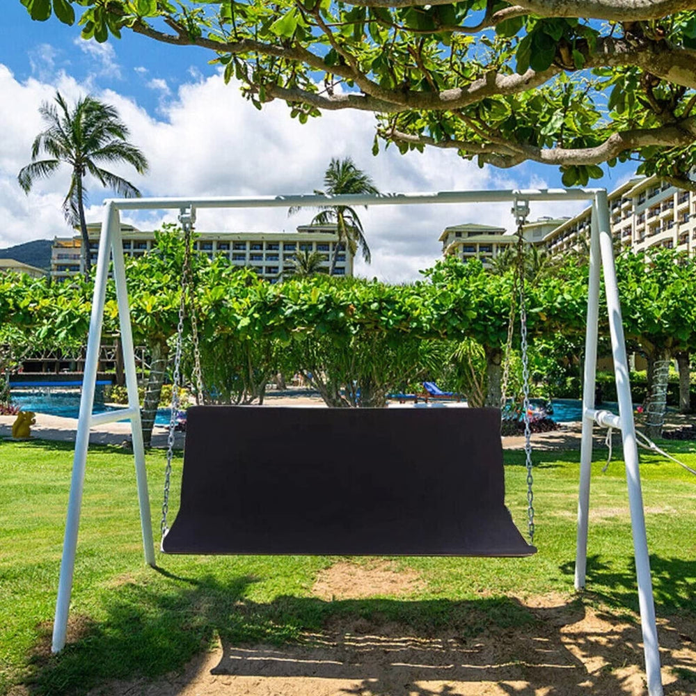Typutomi lifestyle garden swing with cushions showing comfortable outdoor seating