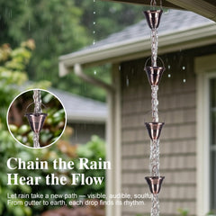 TZSSP chain link detail displaying sturdy metal links for durability