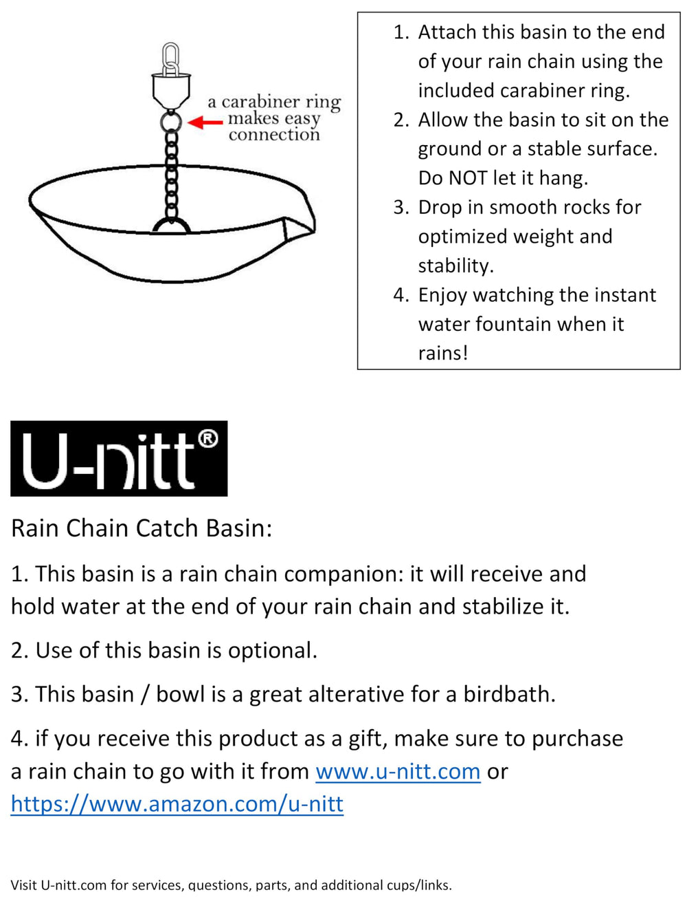 U-nitt basin in garden setting enhancing curb appeal while managing runoff