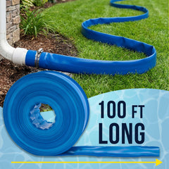 U.S. Pool Supply metal hose clamp attached securing hose to pump outlet