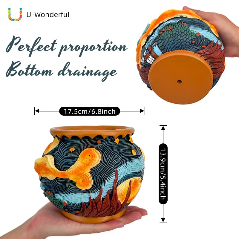 U WONDERFUL open drainage plug and felt pads for healthier plants