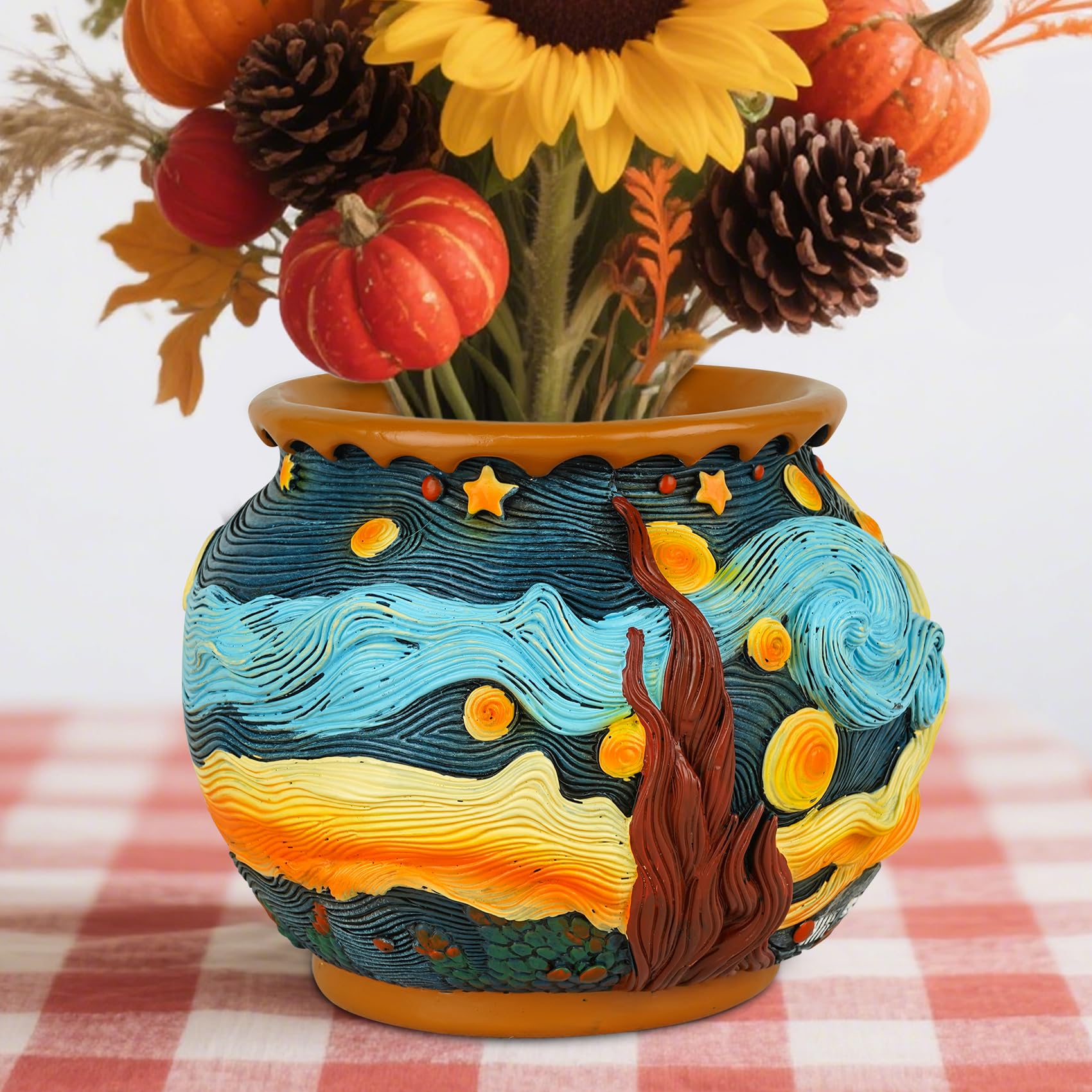 U WONDERFUL front view showing starry design and decorative impact