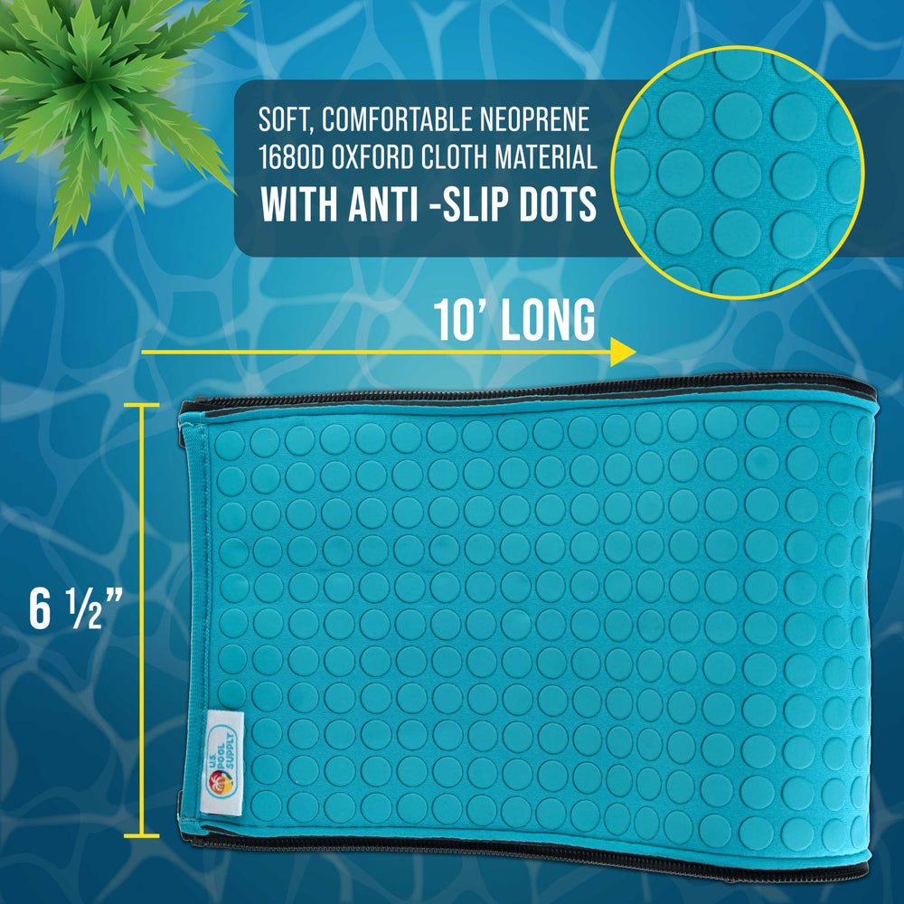 U.S. Pool Supply anti-slip dots textured surface improving wet-hand grip benefit
