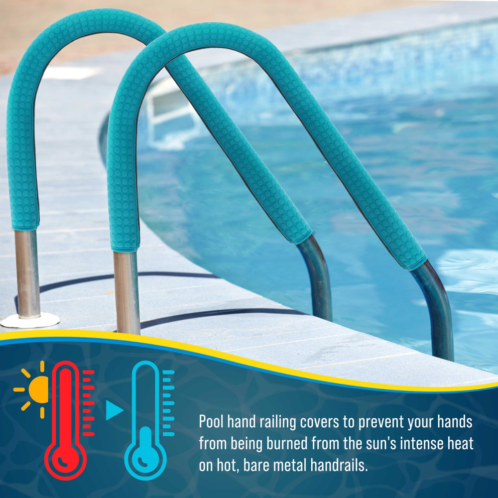 U.S. Pool Supply length shown against ruler for correct fit and sizing benefit