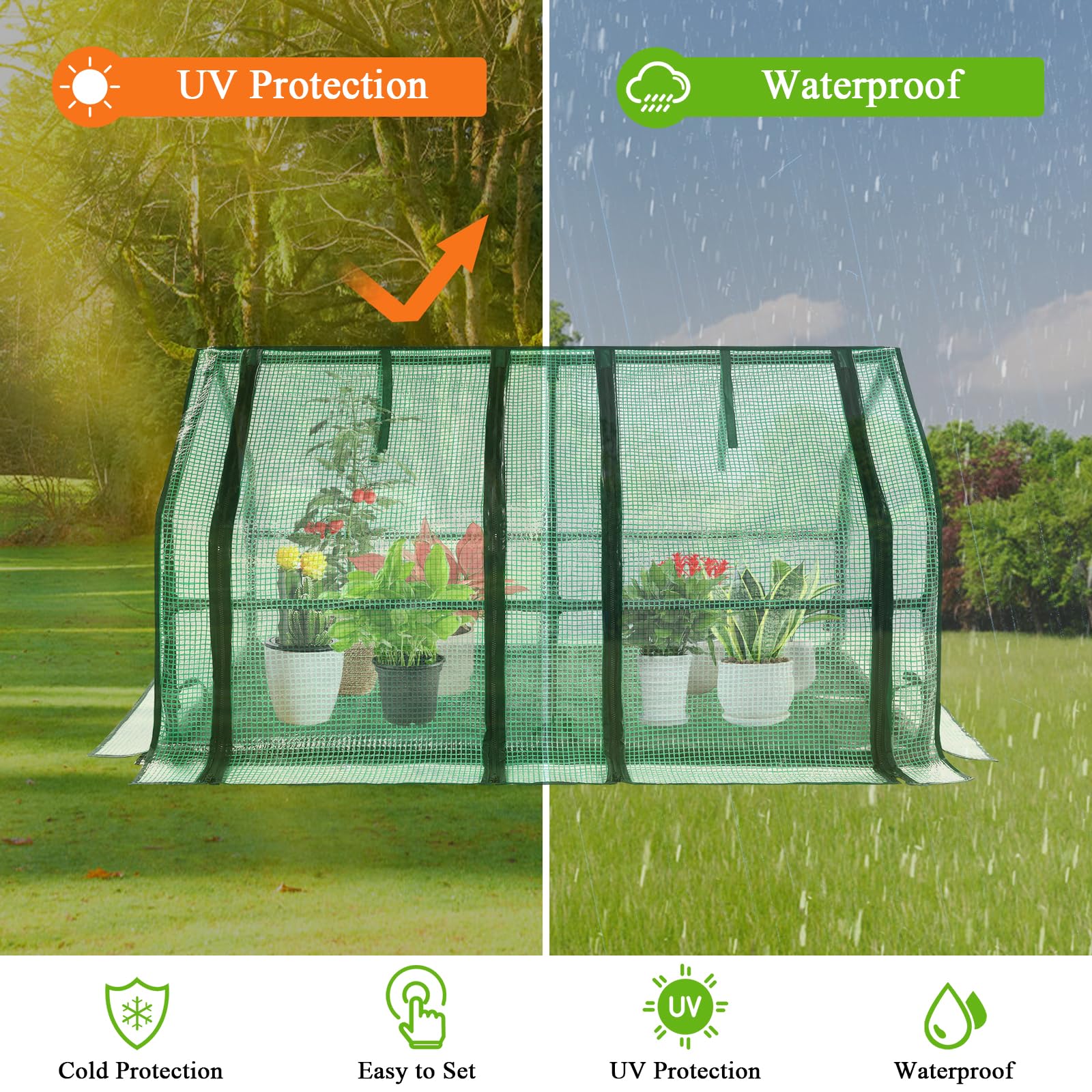 U'Artlines interior with pots showing organized propagation and humidity control