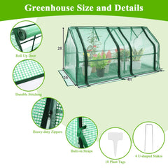 U'Artlines zippered door open for easy access and quick plant care