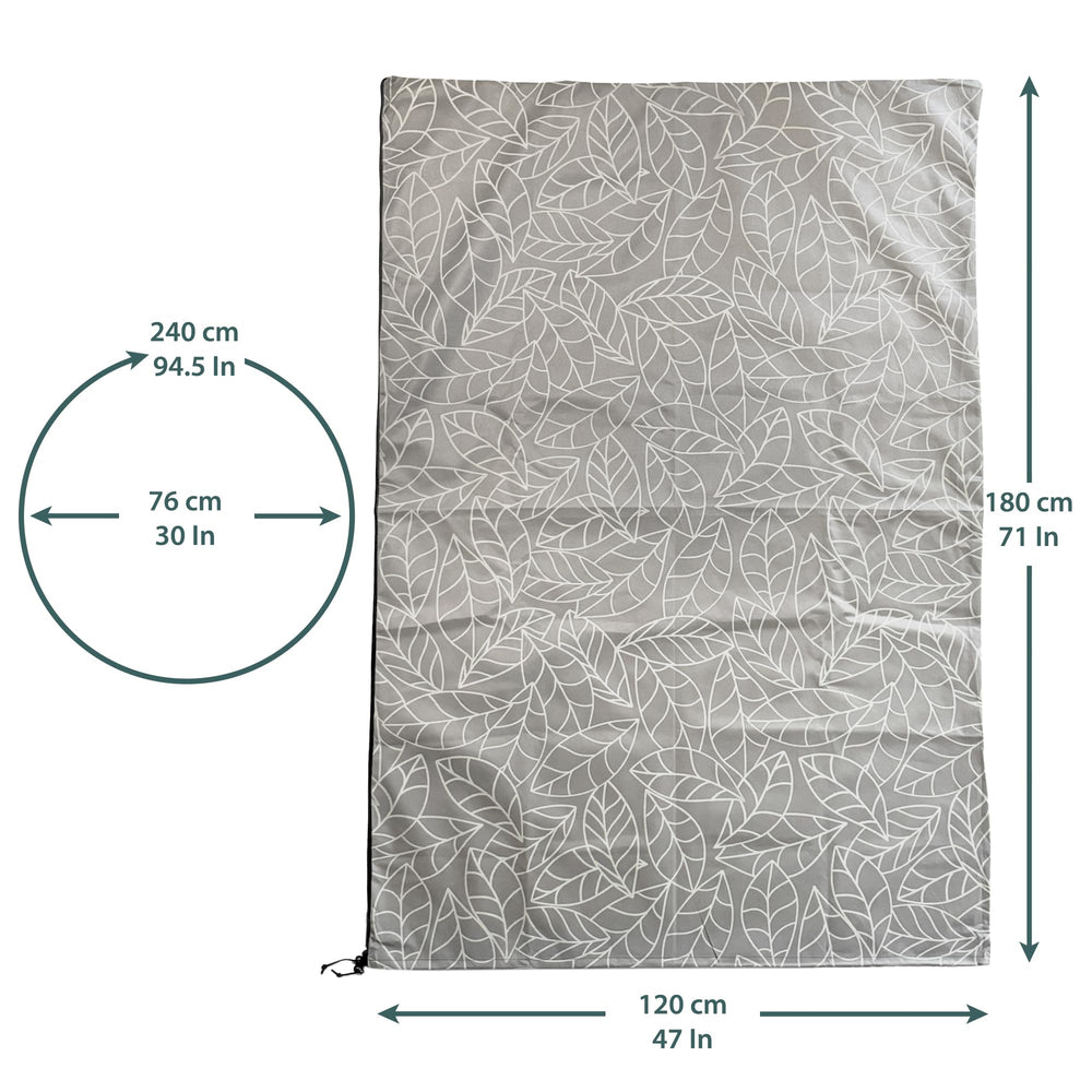 UB-STORE drawstring detail image showing quick secure fit and wind protection