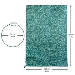 UB-STORE drawstring detail with knot showing secure fit and wind protection benefit