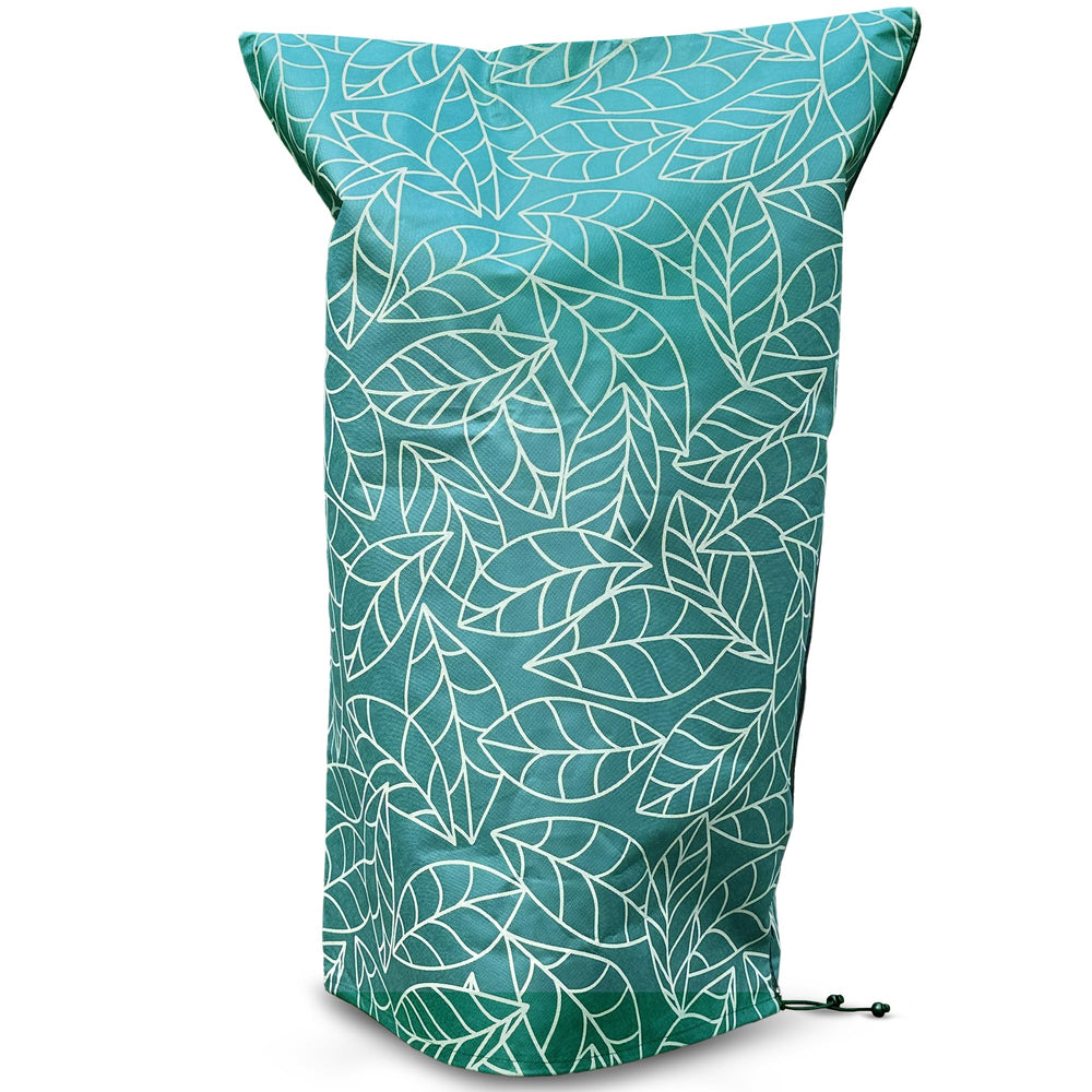 UB-STORE folded cover in storage bag showing compact reusable storage benefit