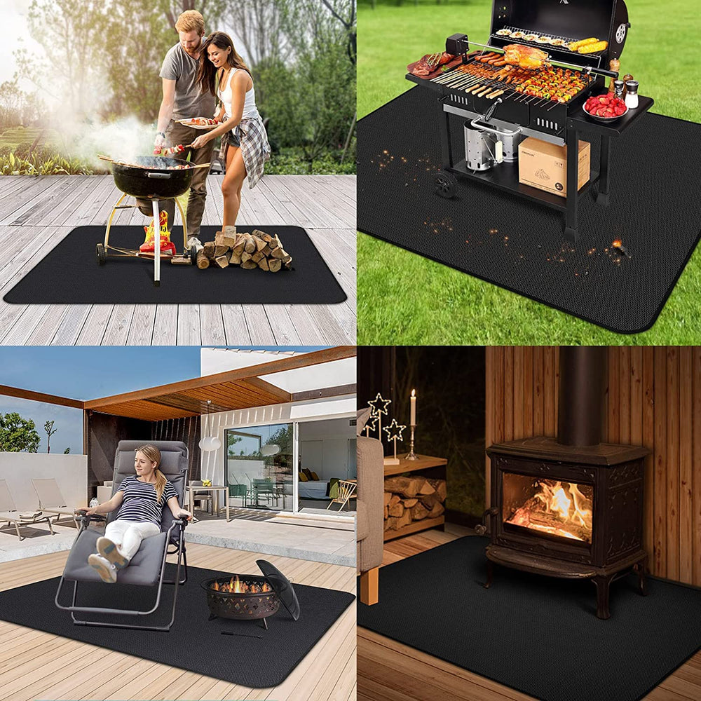 UBeesize underside non-slip surface close-up stabilizing grill placement
