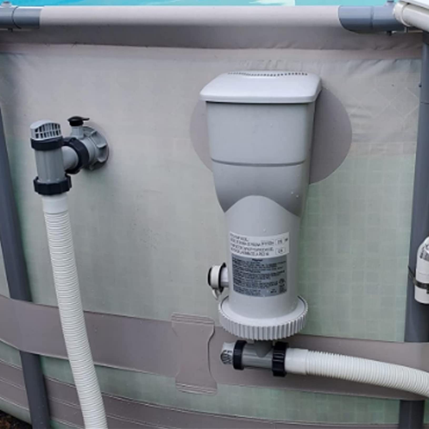 UcarSoon replacement components shown in a backyard pool scene improving circulation and reliability