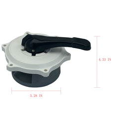 UcarSoon valve side profile highlighting compact design and mounting alignment