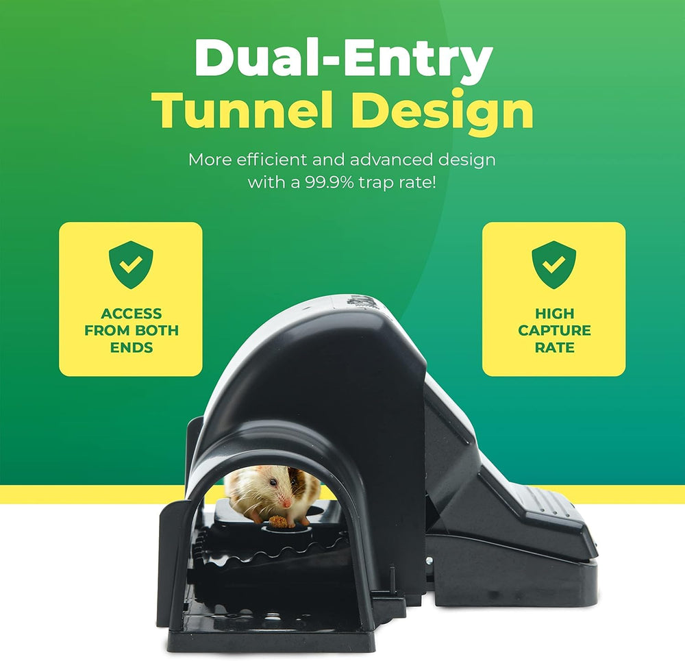 UCatch side profile open trap highlighting hands-free setting