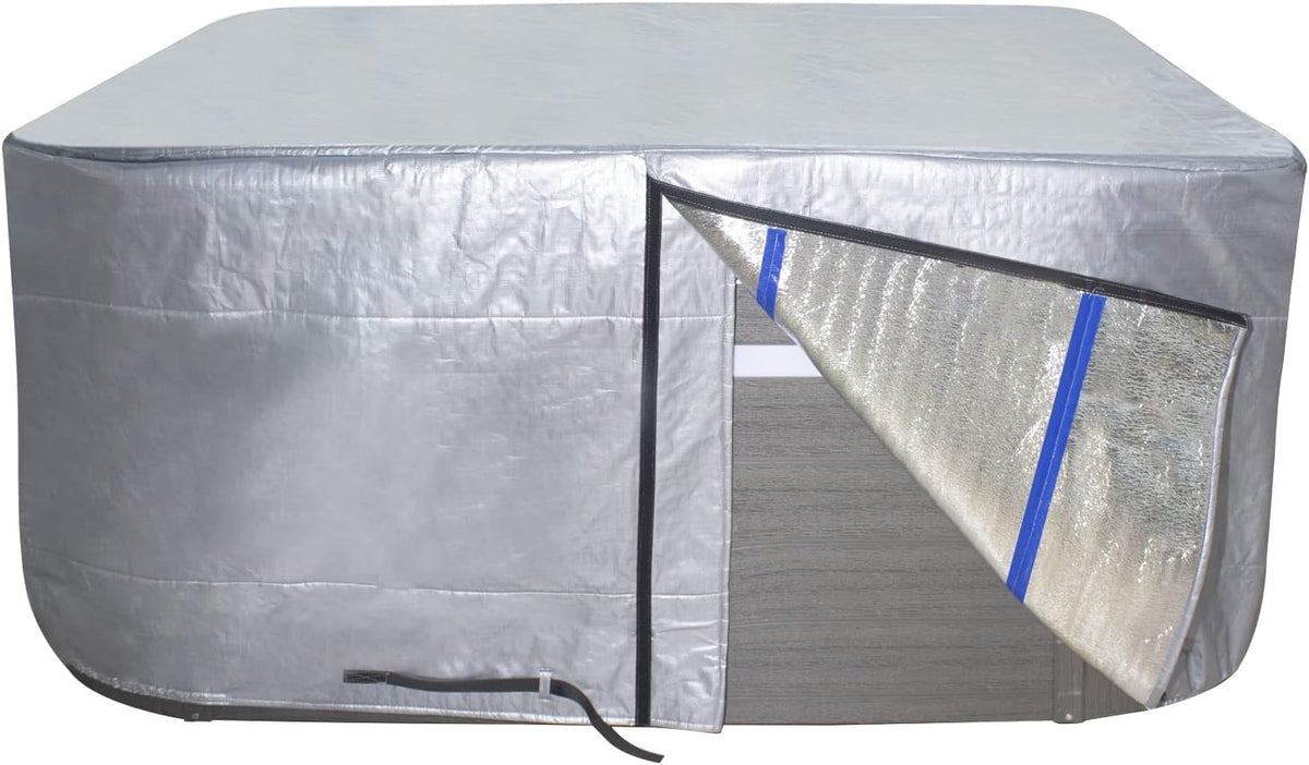 UCEDER front view of closed cover showing full protection and neat fit