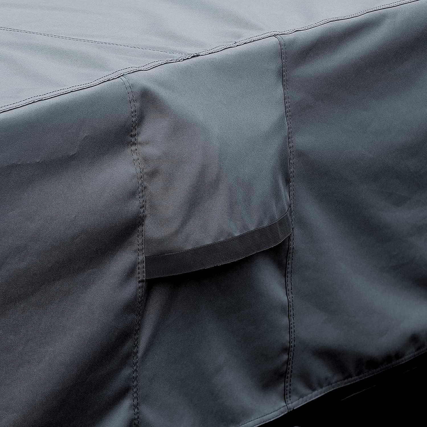 UCEDER secure lock with elastic cord keeping cover tight in wind