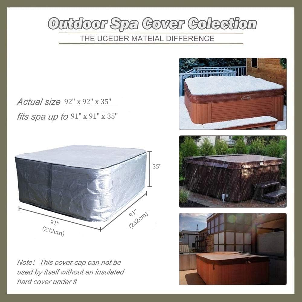 UCEDER close-up of top texture highlighting durable 170G polyethylene