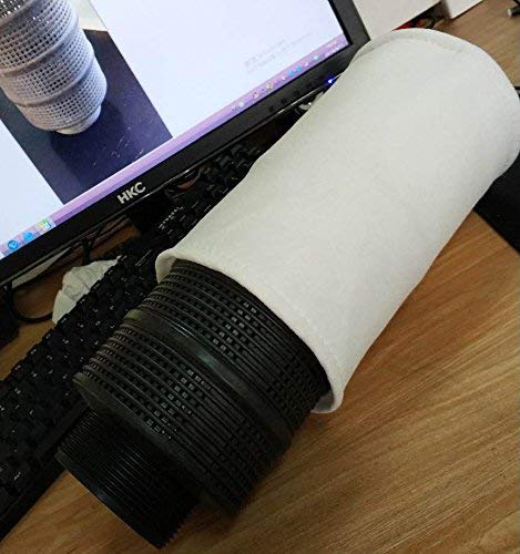 UCEDER wet filter hanging to dry illustrating proper rinsing and maintenance