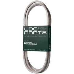 UDC Mower Belts front view of TCU13198 replacement belt showing full loop and profile benefits