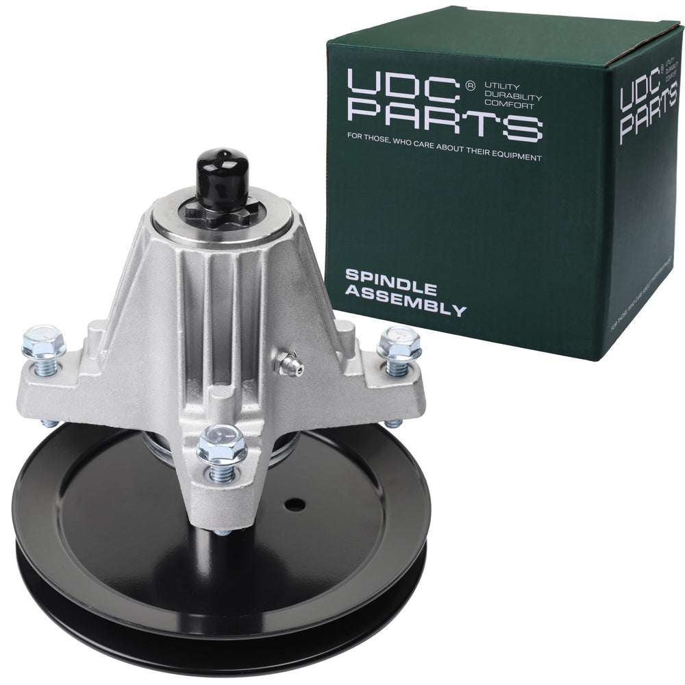 UDC Parts spindle assembly front view showing robust construction and fit