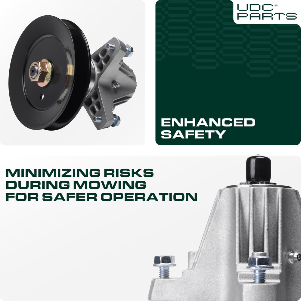 UDC Parts spindle close bearing shot illustrating durable construction