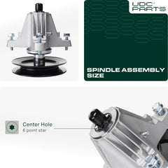 UDC Parts included hardware laid out enabling quick installation benefit