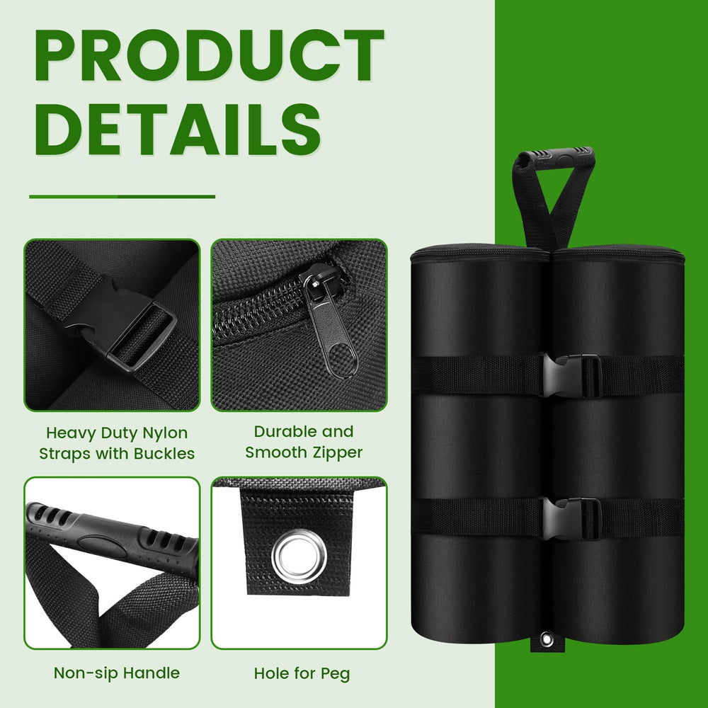UEAKPIC sandbags stabilizing a market stall showing safety and wind resistance benefit