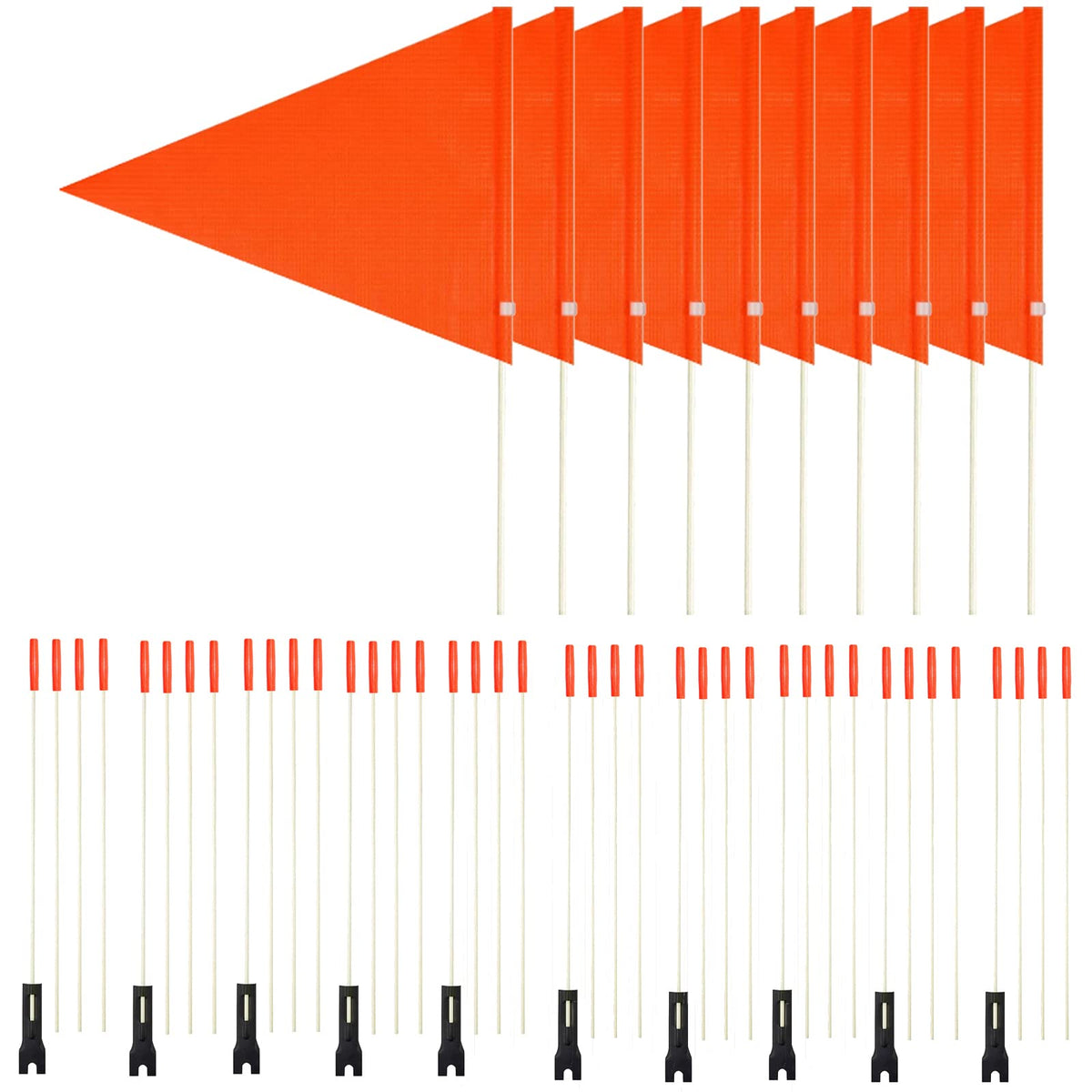 Uelfbaby front package view showing complete 10-piece flag kit and benefits