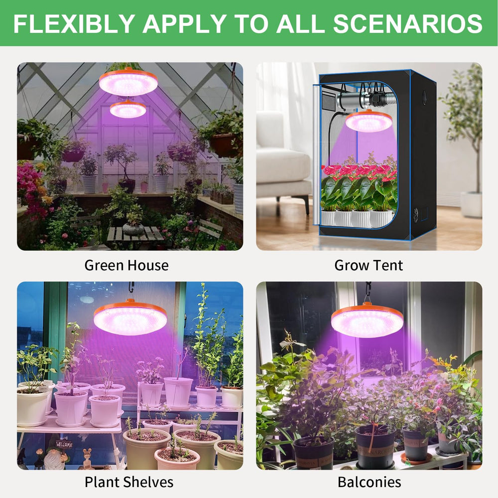 Ufelizor beside a plant pot showing size and easy placement benefit