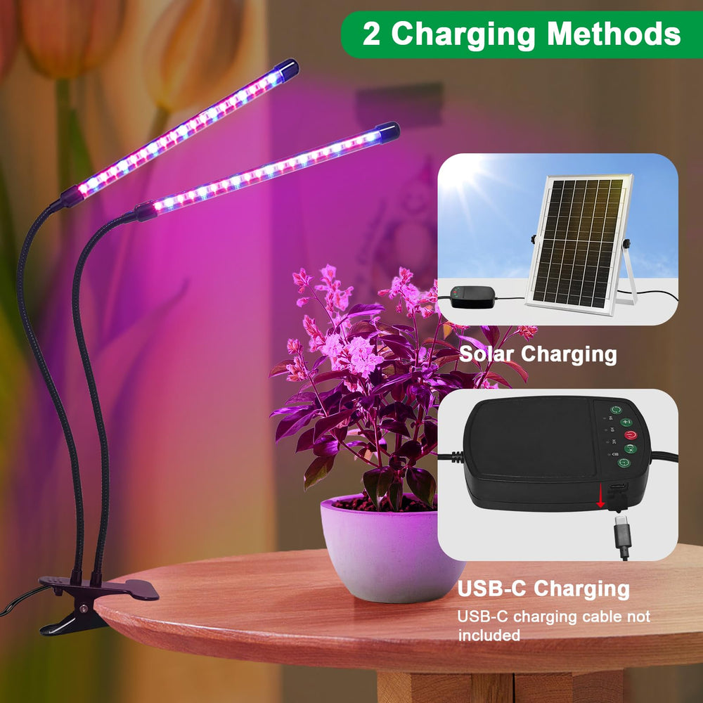Ufelizor solar panel top view with sunlight, demonstrating efficient daytime charging