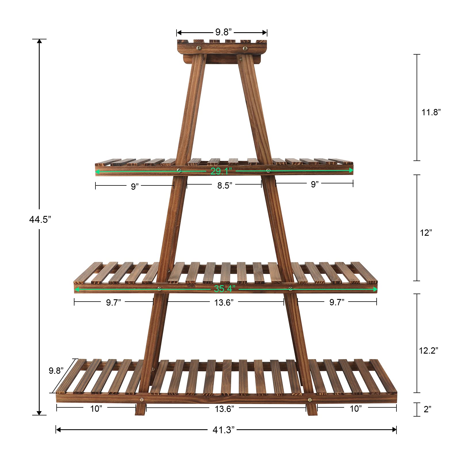Ufine detailed shot of assembly hardware and beveled footpoints for sturdiness