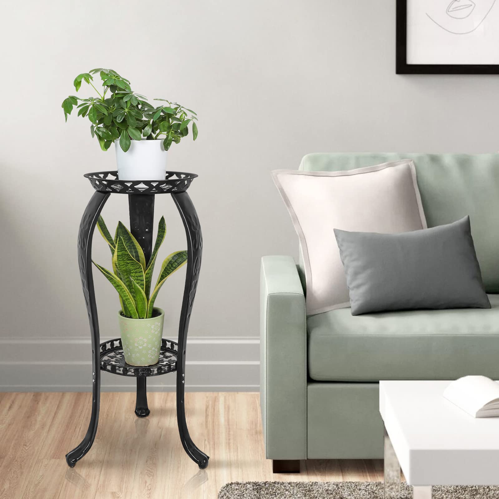 Ufine stand in window setting showing stylish display and improved sunlight exposure
