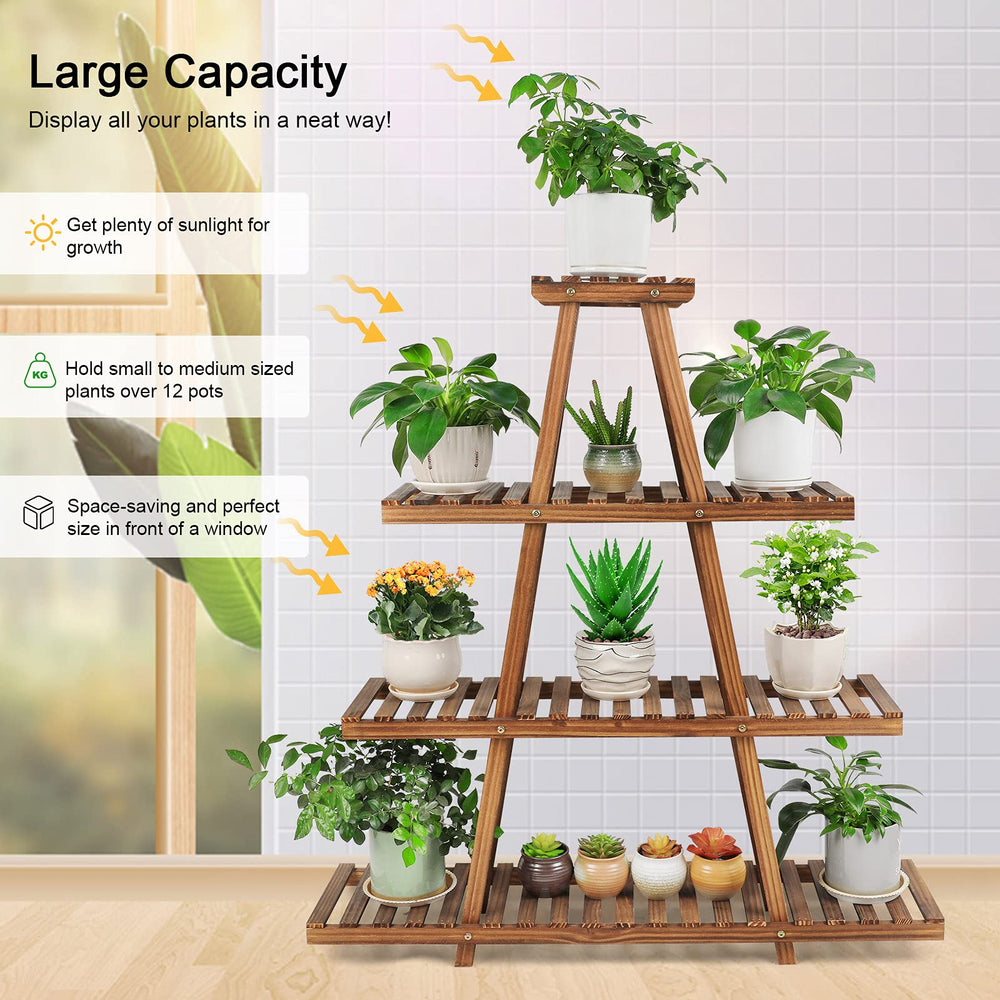 Ufine shelf loaded with assorted pots illustrating large capacity and layering