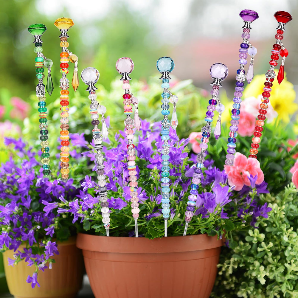 UFU assembled 12-inch fairy wand in plant pot demonstrating decorative impact