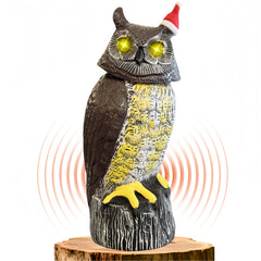 Ugold front view with Christmas hat showing festive outdoor charm
