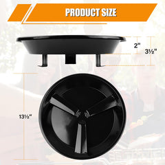 UHEGDRR flame disk bowl close-up of metal texture for durability and high-heat use