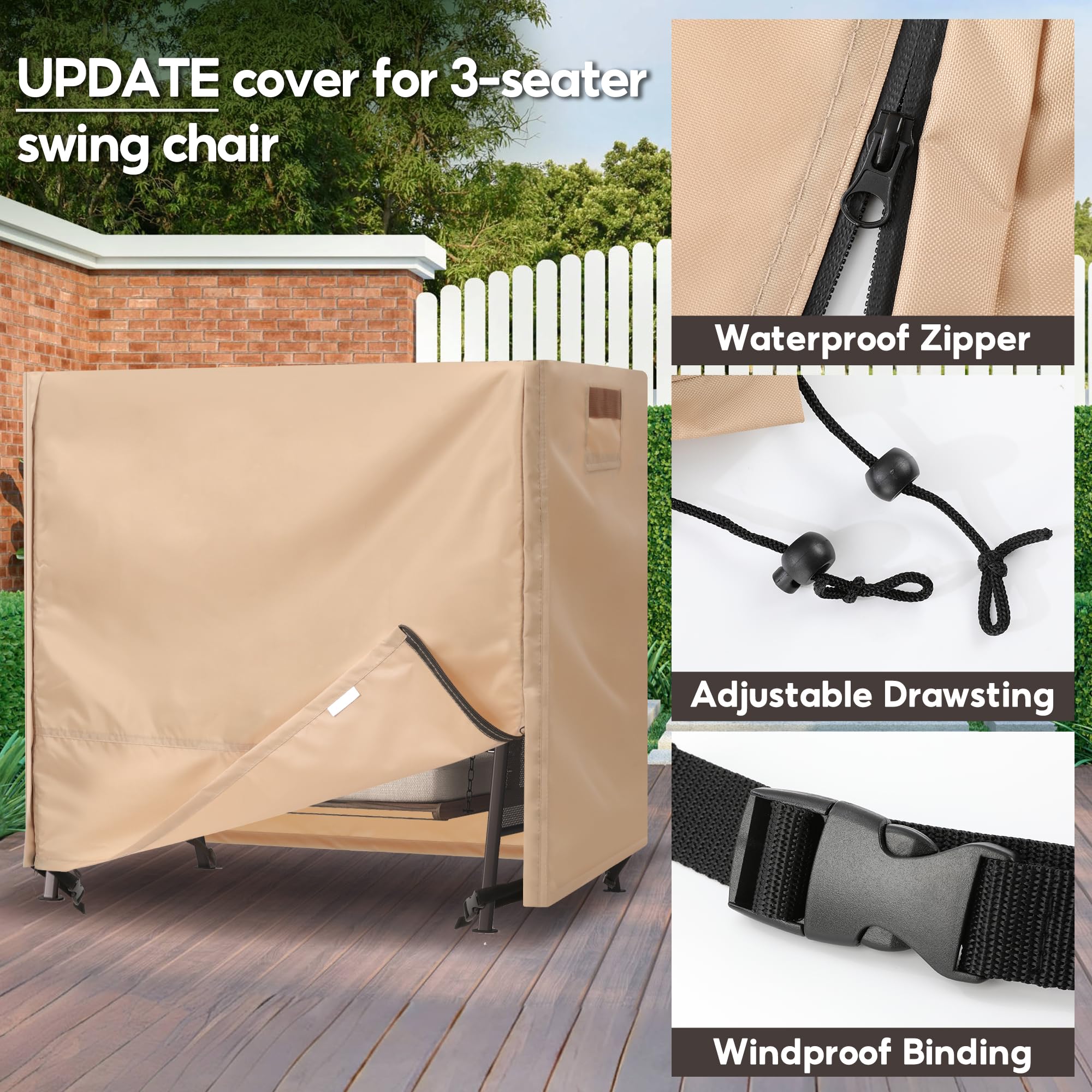 uHousDeco breathable vent close-up, reduces interior humidity