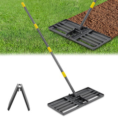 UIABOPZ front view showing 30-inch plate and handle for fast leveling