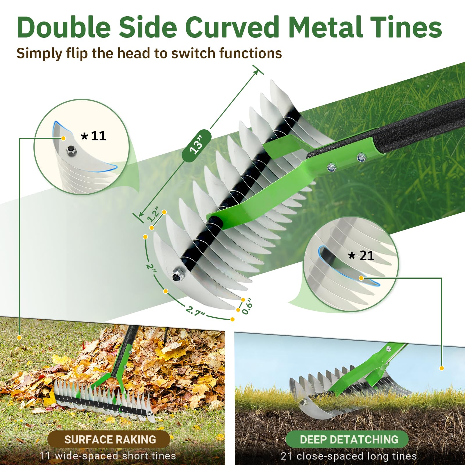 UIABOPZ reinforced head to handle joint demonstrating durability benefit