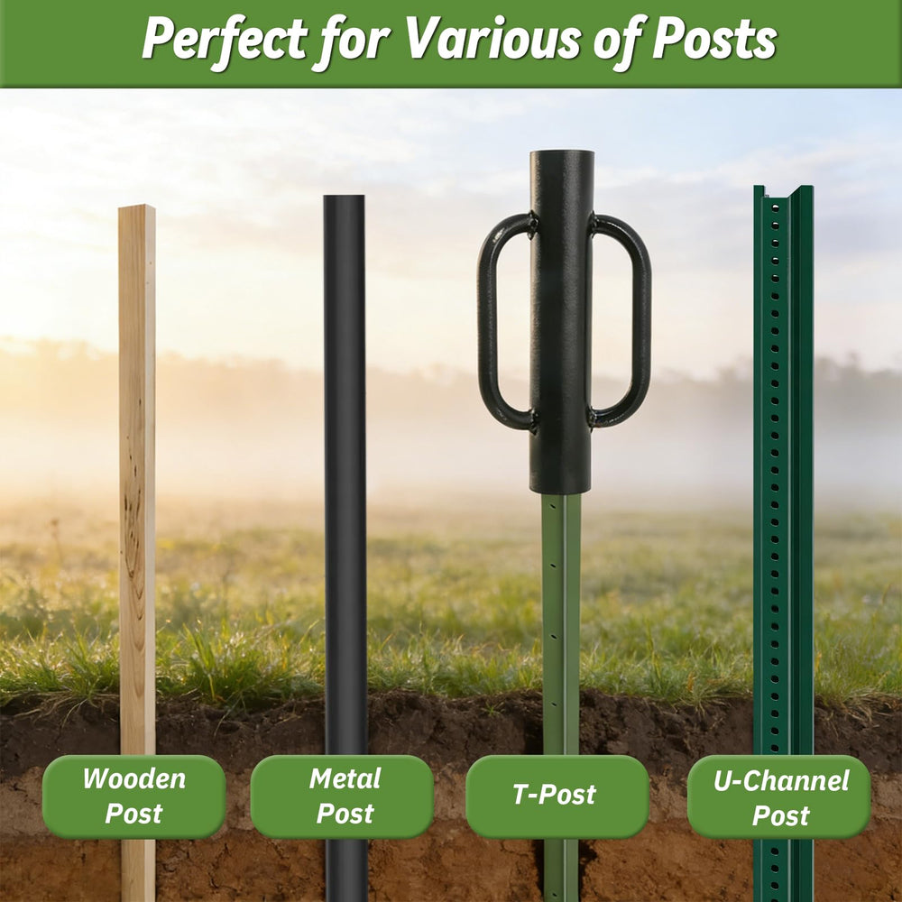 UIABOPZ next to measuring tape showing length and compact portability benefit