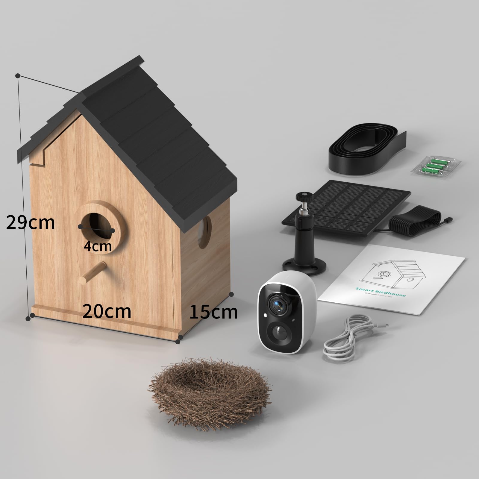 UIOOQ size comparison with hand showing compact footprint and easy installation